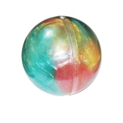 Colored Rainbow Slime Ball Toy, Slime Plastic Capsule Toy