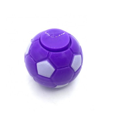 Factory Sell Custom Football Spinner Vending Capsule Toys Plastic Soccer Fidget Spinner Football Hand Spinner For Kids Toys